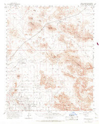 Apple Valley California Historical topographic map, 1:62500 scale, 15 X 15 Minute, Year 1957