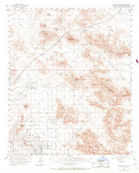 Apple Valley California Historical topographic map, 1:62500 scale, 15 X 15 Minute, Year 1957