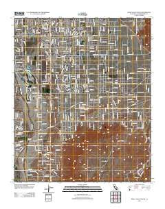 Apple Valley South California Historical topographic map, 1:24000 scale, 7.5 X 7.5 Minute, Year 2012