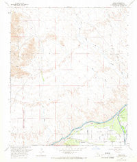 Araz California Historical topographic map, 1:24000 scale, 7.5 X 7.5 Minute, Year 1964