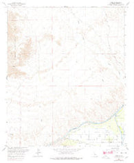 Araz California Historical topographic map, 1:24000 scale, 7.5 X 7.5 Minute, Year 1964