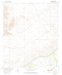 Araz California Historical topographic map, 1:24000 scale, 7.5 X 7.5 Minute, Year 1964