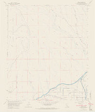 Araz California Historical topographic map, 1:24000 scale, 7.5 X 7.5 Minute, Year 1964