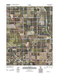 Arbuckle California Historical topographic map, 1:24000 scale, 7.5 X 7.5 Minute, Year 2012