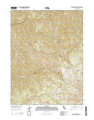 Arbuckle Mountain California Current topographic map, 1:24000 scale, 7.5 X 7.5 Minute, Year 2015