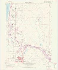 Arcata North California Historical topographic map, 1:24000 scale, 7.5 X 7.5 Minute, Year 1952