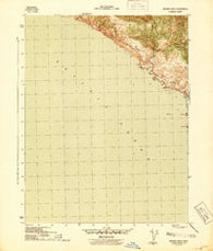 Arched Rock California Historical topographic map, 1:31680 scale, 7.5 X 7.5 Minute, Year 1944