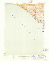 Arched Rock California Historical topographic map, 1:31680 scale, 7.5 X 7.5 Minute, Year 1944