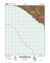 Arched Rock California Historical topographic map, 1:24000 scale, 7.5 X 7.5 Minute, Year 2012