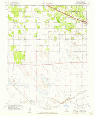 Arena California Historical topographic map, 1:24000 scale, 7.5 X 7.5 Minute, Year 1960