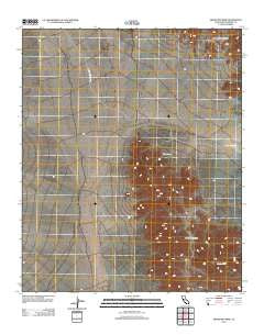 Arlington Mine California Historical topographic map, 1:24000 scale, 7.5 X 7.5 Minute, Year 2012