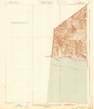 Arroyo Sequit California Historical topographic map, 1:24000 scale, 7.5 X 7.5 Minute, Year 1932