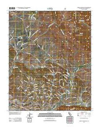 Arroyo Grande NE California Historical topographic map, 1:24000 scale, 7.5 X 7.5 Minute, Year 2012