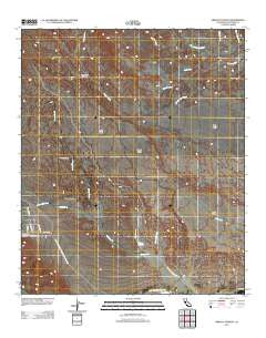 Arroyo Tapiado California Historical topographic map, 1:24000 scale, 7.5 X 7.5 Minute, Year 2012
