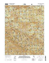 Ascension Mountain California Current topographic map, 1:24000 scale, 7.5 X 7.5 Minute, Year 2015