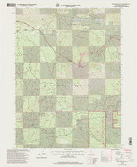 Ash Creek Butte California Historical topographic map, 1:24000 scale, 7.5 X 7.5 Minute, Year 1998
