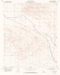 Ash Hill California Historical topographic map, 1:24000 scale, 7.5 X 7.5 Minute, Year 1955