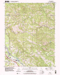 Asti California Historical topographic map, 1:24000 scale, 7.5 X 7.5 Minute, Year 1998