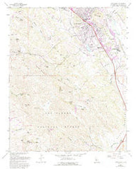 Atascadero California Historical topographic map, 1:24000 scale, 7.5 X 7.5 Minute, Year 1965