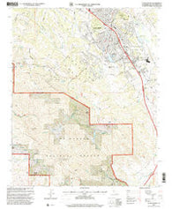 Atascadero California Historical topographic map, 1:24000 scale, 7.5 X 7.5 Minute, Year 1995