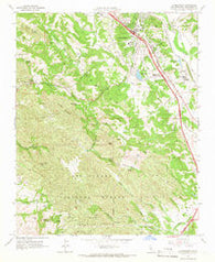 Atascadero California Historical topographic map, 1:24000 scale, 7.5 X 7.5 Minute, Year 1965