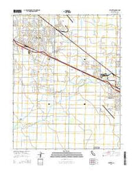 Atwater California Current topographic map, 1:24000 scale, 7.5 X 7.5 Minute, Year 2015