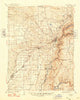 Auburn California Historical topographic map, 1:62500 scale, 15 X 15 Minute, Year 1944