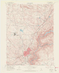 Auburn California Historical topographic map, 1:24000 scale, 7.5 X 7.5 Minute, Year 1953