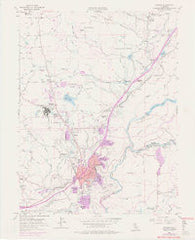 Auburn California Historical topographic map, 1:24000 scale, 7.5 X 7.5 Minute, Year 1953