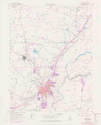 Auburn California Historical topographic map, 1:24000 scale, 7.5 X 7.5 Minute, Year 1953
