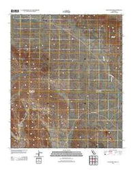 Augustine Pass California Historical topographic map, 1:24000 scale, 7.5 X 7.5 Minute, Year 2012