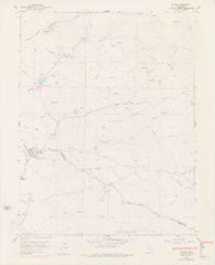 Aukum California Historical topographic map, 1:24000 scale, 7.5 X 7.5 Minute, Year 1952