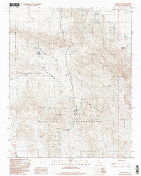 Avawatz Pass California Historical topographic map, 1:24000 scale, 7.5 X 7.5 Minute, Year 1996