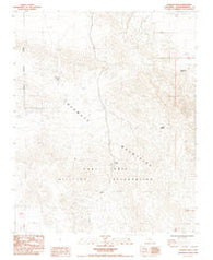 Avawatz Pass California Historical topographic map, 1:24000 scale, 7.5 X 7.5 Minute, Year 1985