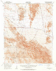 Avawatz Pass California Historical topographic map, 1:62500 scale, 15 X 15 Minute, Year 1948