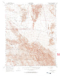 Avawatz Pass California Historical topographic map, 1:62500 scale, 15 X 15 Minute, Year 1948