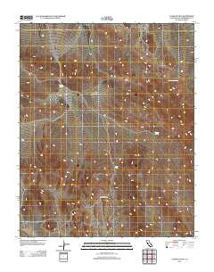 Avawatz Pass California Historical topographic map, 1:24000 scale, 7.5 X 7.5 Minute, Year 2012