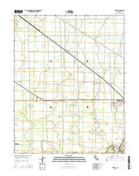 Avena California Current topographic map, 1:24000 scale, 7.5 X 7.5 Minute, Year 2015