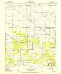 Avena California Historical topographic map, 1:24000 scale, 7.5 X 7.5 Minute, Year 1952