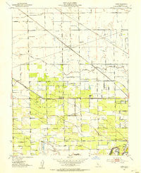 Avena California Historical topographic map, 1:24000 scale, 7.5 X 7.5 Minute, Year 1952