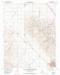 Avenal California Historical topographic map, 1:24000 scale, 7.5 X 7.5 Minute, Year 1954