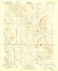 Avenal Gap California Historical topographic map, 1:24000 scale, 7.5 X 7.5 Minute, Year 1950