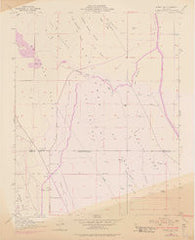 Avenal Gap California Historical topographic map, 1:24000 scale, 7.5 X 7.5 Minute, Year 1954