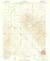 Avenal California Historical topographic map, 1:24000 scale, 7.5 X 7.5 Minute, Year 1954