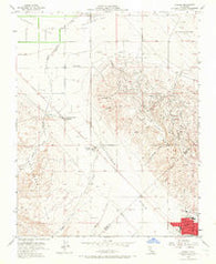 Avenal California Historical topographic map, 1:24000 scale, 7.5 X 7.5 Minute, Year 1954