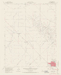 Avenal California Historical topographic map, 1:24000 scale, 7.5 X 7.5 Minute, Year 1954