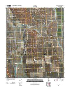 Avenal Gap California Historical topographic map, 1:24000 scale, 7.5 X 7.5 Minute, Year 2012