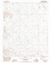 Aztec Mines California Historical topographic map, 1:24000 scale, 7.5 X 7.5 Minute, Year 1983