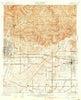 Azusa California Historical topographic map, 1:24000 scale, 7.5 X 7.5 Minute, Year 1939