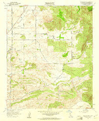 Bachelor Mtn. California Historical topographic map, 1:24000 scale, 7.5 X 7.5 Minute, Year 1953